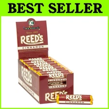 Reed's Cinnamon Hard Candy | Traditional Flavor | 24 Count
