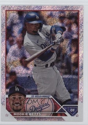 2023 Topps Complete Set Retail Foilboard 380/608 Mookie Betts #50 e7b