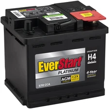 EverStart Platinum BOXED AGM Battery, Group Size H4 12 Volt, 570 CCA