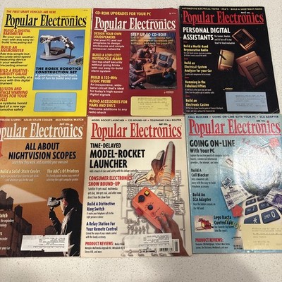 Popular Electronics Magazine 1994 January-December 