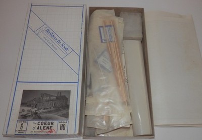 Builders In Scale HO Coeur D'Alene Mine Wood/Metal Building Kit #6 Ltd Run NOS