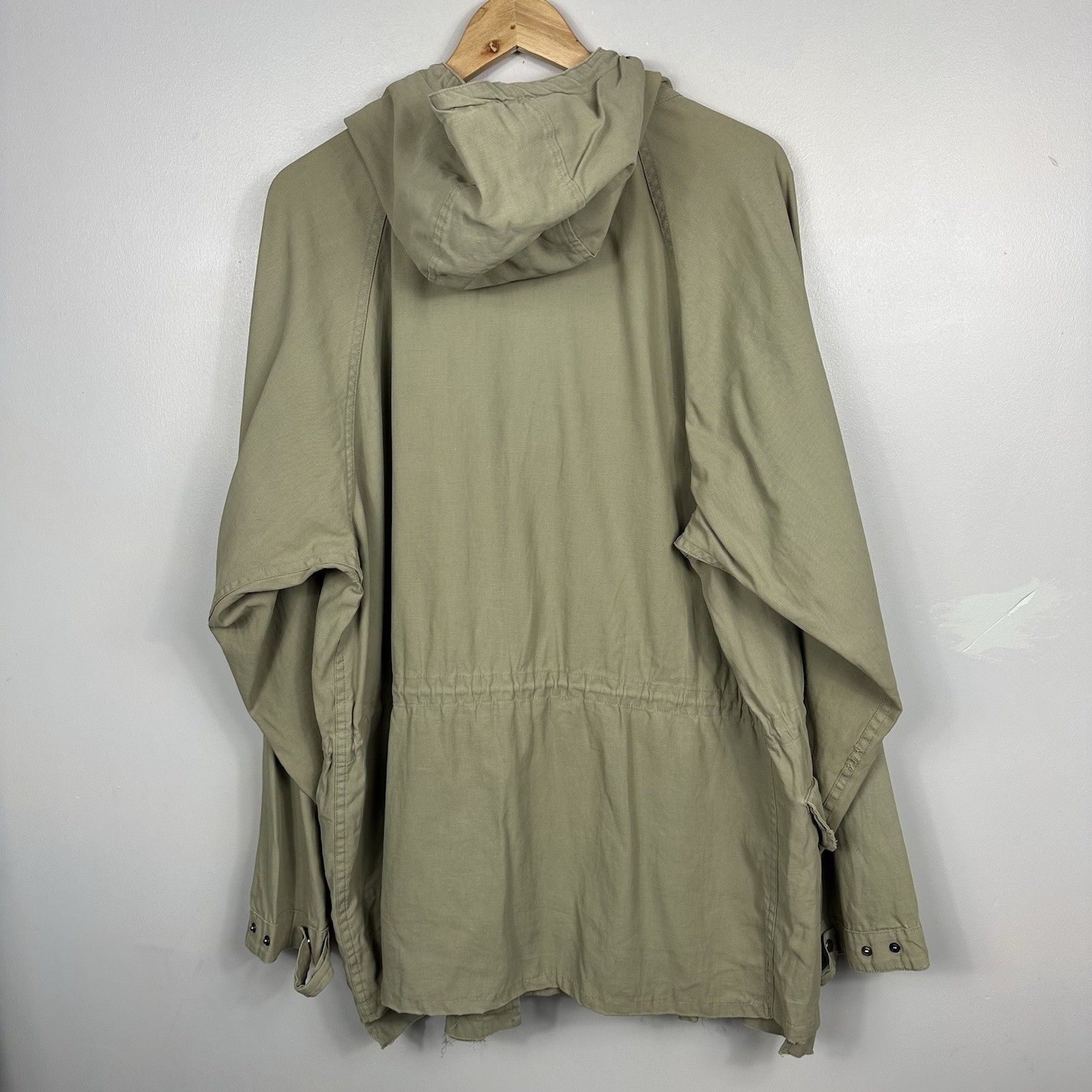 Polo Ralph Lauren Parka Coat Jacket, Lo Life Vintage, Khaki Green, Mens Medium thumbnail 9