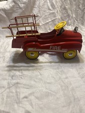1992 Diecast 1:3 Fire Dept. Hook  Ladder Pedal Car Lim. Edition Model