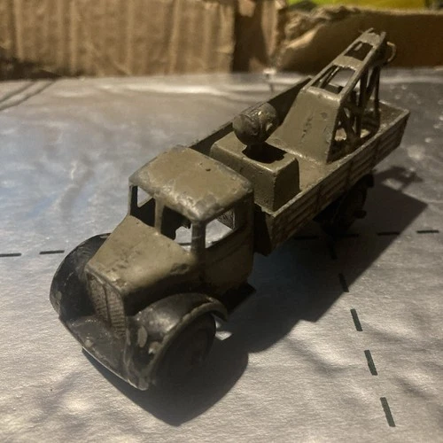 1940s Vintage Dinky Toys Breakdown Recovery Truck Smooth Hubs No 30e