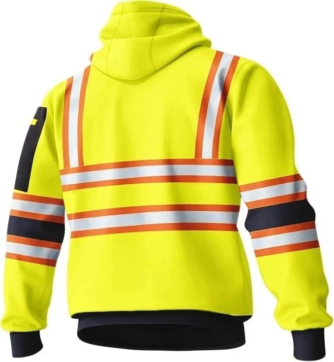 Simulating men's work clothes 3D printed hoodie