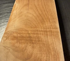 Spalted Oregon Red Alder Turning Blank – 16.1”x2.75”x1.2” – 2 yr AIR DRY Quilted