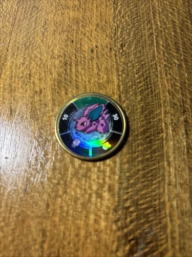 1999 Vintage Nintendo Hasbro Pokemon Battle Coin Gold Nidoran #32