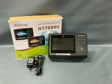Novatime NT7000II-HI Card Reader Smart Time Clock (WORKING/NO KEY)
