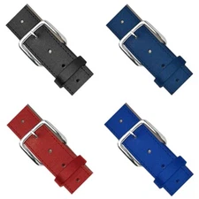 Teamwork Leather Baseball, Softball, Golf Belt, Red, Royal, Navy, Black, NEW!