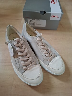 Ara Sneaker Bianco, Velour, sehr bequem, Größe 38, Neu!