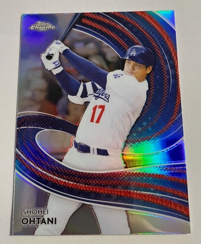 Shohei Ohtani - 2024 Topps Chrome - Strokes #S-2 - Los Angeles Dodgers - 第 1/2 張圖片