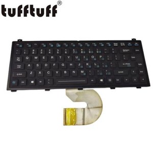 TUFFTUFF Gummi Tastatur Für Getac V110 V200 Beleuchtet Emissive US Layout Laptop