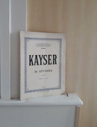 Violin Studies. Book II. Nos 13-26: H E Kayser   (Augener's Edition 8662B) - Afbeelding 1 van 1