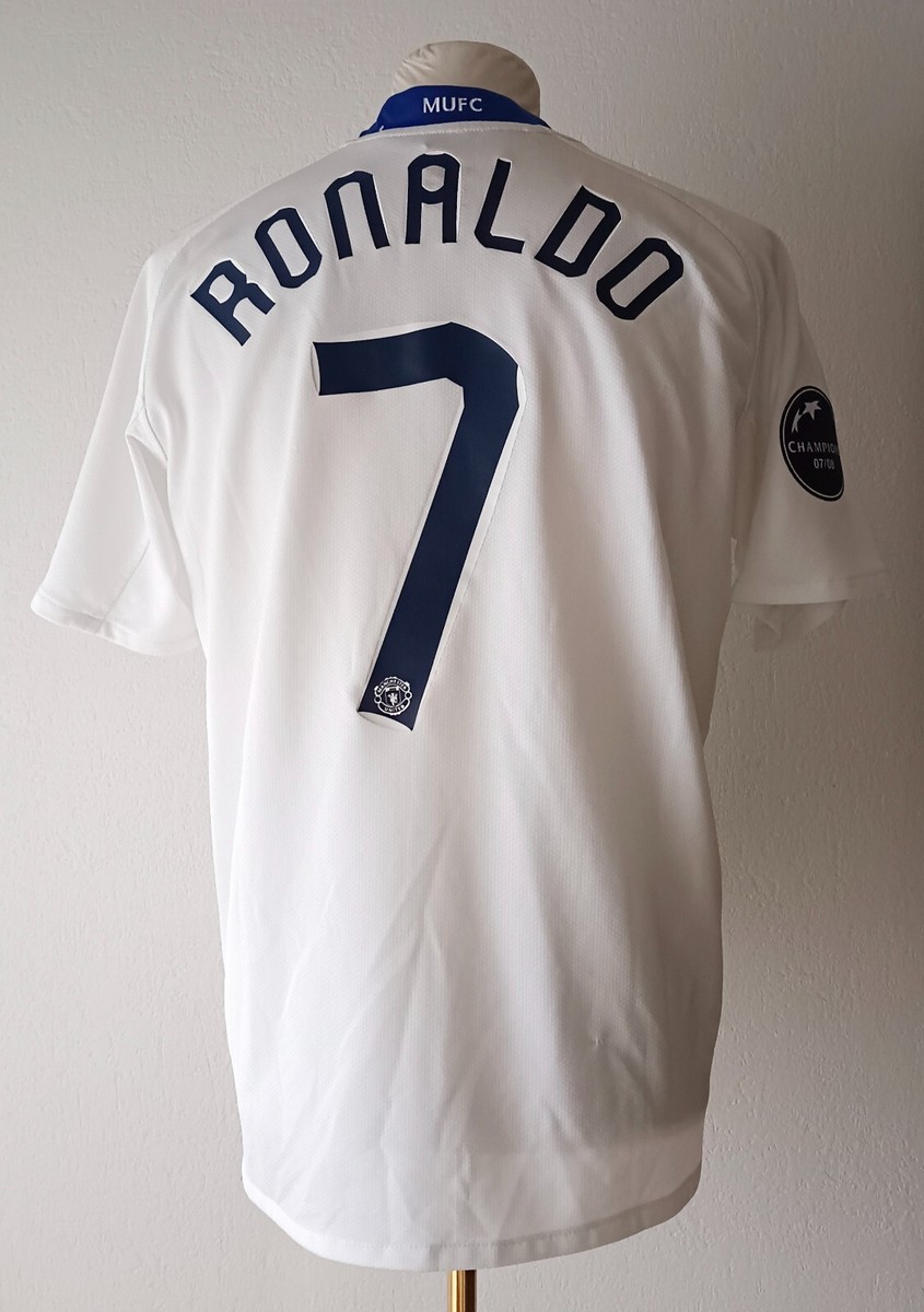 Cristiano Ronaldo Manchester United jersey Champions League