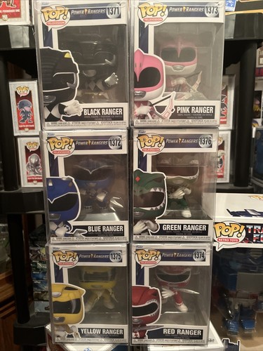 Funko Pop 30th Anniversary Mighty Morphin Power Rangers Complete Set of 6