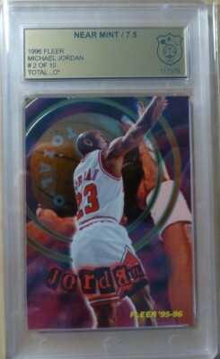 1995-96 Fleer Michael Jordan Total O Hot Packs Parallel #2 of 10