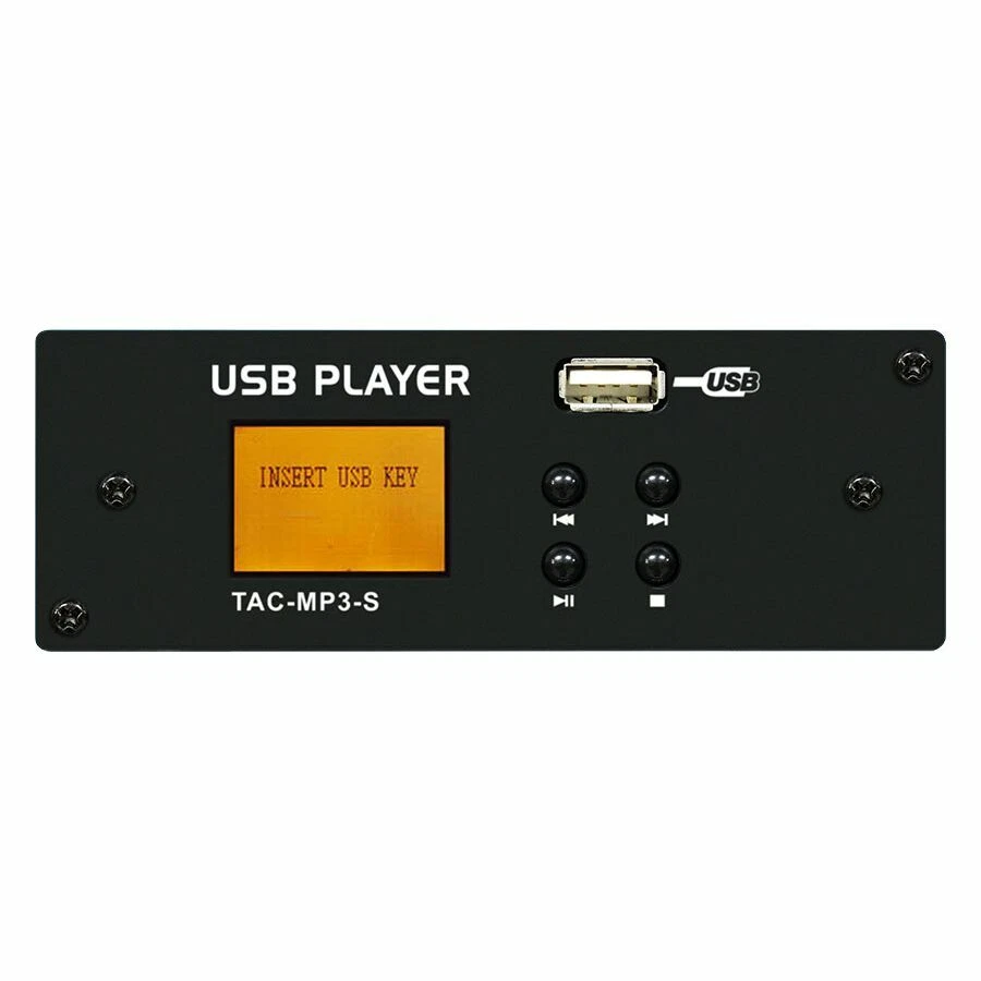 TOPP PRO TAC-MP3-S Lettore USB MP3 Player x Cassa Amplificata Attiva ARK 12A - 15A