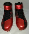 Under Armour Harper One Red/Black Baseball Mens Size 13 Metal Cleats 1278699-016