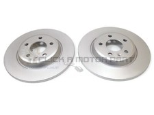AUDI A5 1.8T 2.0T FSi TDi 2008-2015 trasero 2 discos de freno sólidos (sin tipo ventilado)