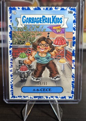 2023 Garbage Pail Kids! GPK x View Askew 14b A-B-CECE Blue Parallel  34/50