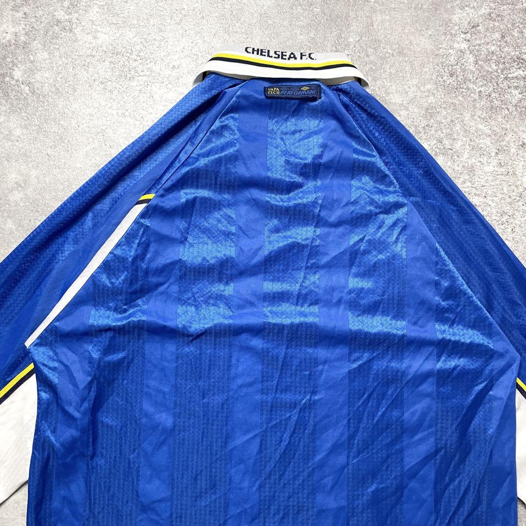 Vintage Chelsea 97/99 Home Size XL Umbro Long Sleeve Jersey Vintage Chelsea 97/99 Home Size XL Umbro Long Sleeve Jersey