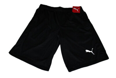 HERREN SPORTHOSE PUMA SHORTS  FUßBALLSHORTS SCHWARZ 655316 LIGA Gr. S 44 46
