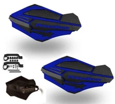 Powermadd Sentinel Hand Guard Kit Black Blue Armor Mount Suzuki LTR 450 LT-R