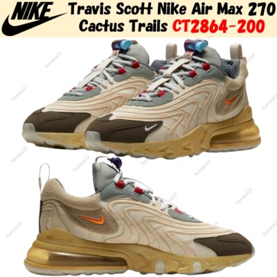 Travis Scott Nike Air Max 270 Cactus Trails CT2864-200 Men's Size