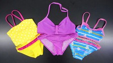 Toddler/Girls Waves Assorted 2PC. Swimsuits Sizes 3T  4