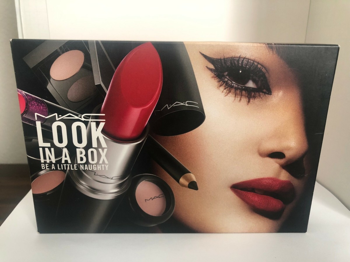 MAC LOOK IN A BOX BE A LITTLE NAUGHTY KIT VISAGE COMPLET FACTORY