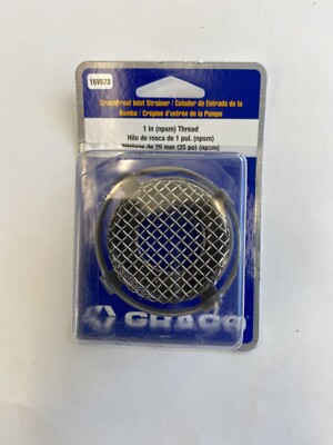 Graco 15v573 1   Treaded Crushproof Inlet Strainer. Replaces 189920 But Sturdier