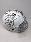 JEROME BETTIS Pittsburgh Steelers Licensed ICE SIGNED Full-Size Helmet BAS COA