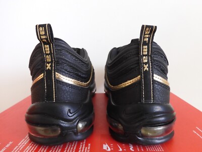 Size Nike Air Max 97 Black Metallic Gold for sale online