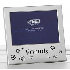 Image of Friends Silver Photo Picture Frame Friendship Day Birthday Christmas Gift 5 x3.5