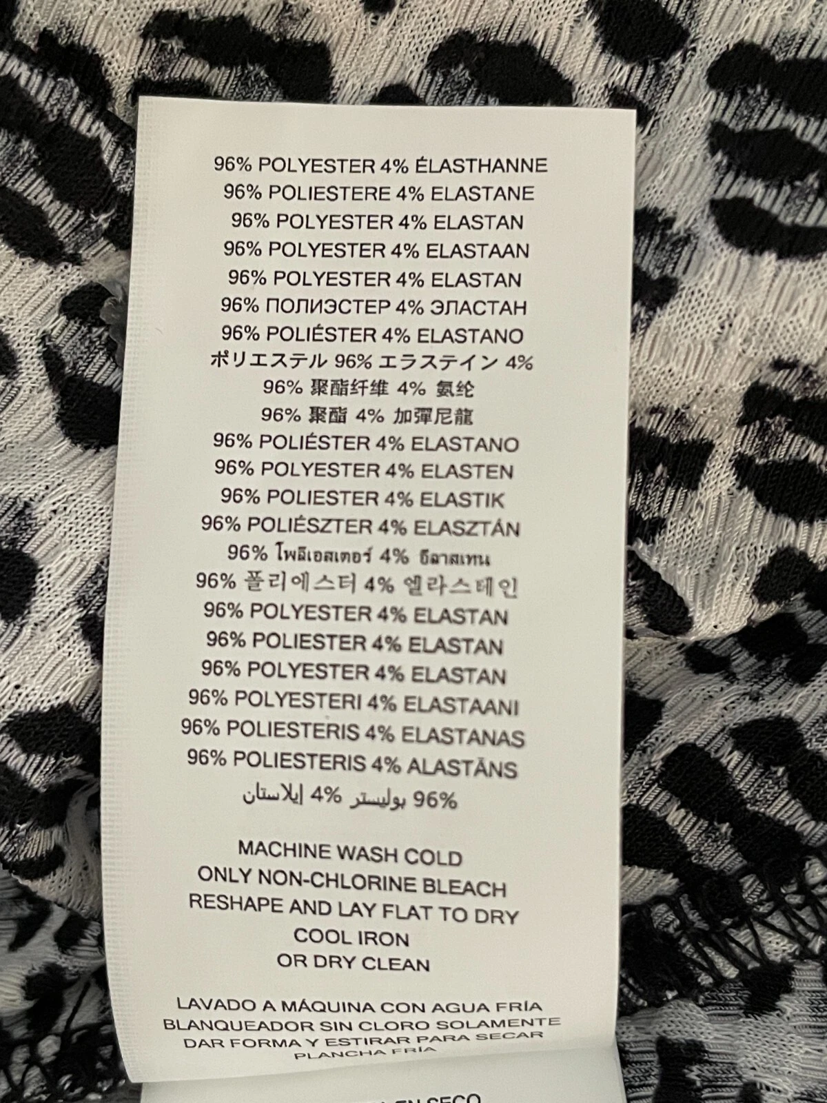 Abito donna Michael Kors a strati con volant manica lunga scollo a V taglia M nuovo con etichetta