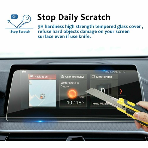 Protector de pantalla de vidrio templado GPS navegación película táctil para BMW G30 G31 17-18 - Imagen 5 de 12