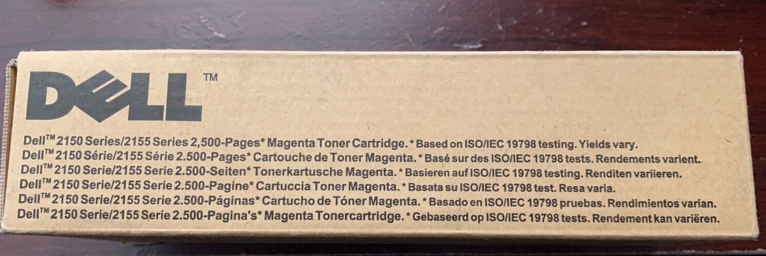 Dell 8WNV5 331-0717 Toner Cartridge Magenta Genuine 2150cdn 2150cn ...