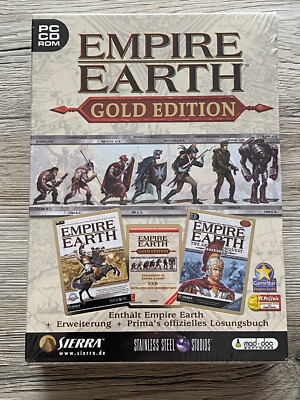 Empire Earth Gold Edition ( Sierra PC,2003 ) Neu & OVP