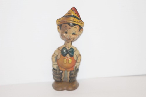 Vintage Original 1939 Walt Disney Ent Marx Pinocchio Tin Litho Windup Walker Toy - Picture 2 of 15