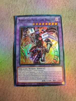 Borreload Fatalflare Dragon BPRO-EN032 - Super Rare - 1st Ed - In Hand