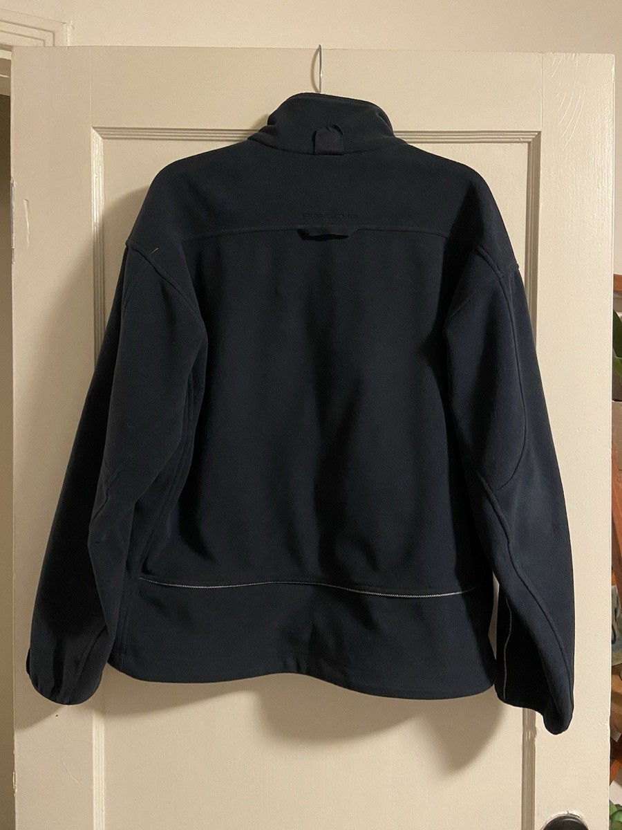 Porsche Design Driver’s Selection Navy Fleece Jacket / Liner Men’s Medium View 4