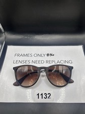 RAY-BAN RB4171 ERIKA 865/13 Matte Brown Sunglass/Eyeglass Frame Only 54-18-145