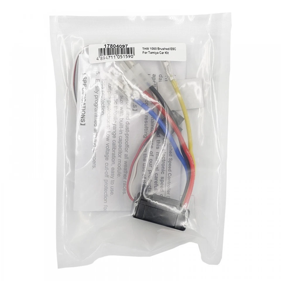 TAMIYA ELEKTRONISCHER FAHRTREGLER THW-1060 (BAUGLEICH HOBBYWING 1060) # 17804097 - Bild 3 von 3