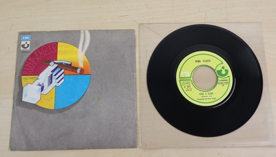 Pink Floyd Have a Cigar Shine On You Crazy Diamond 7'' Vinyl  1978 Italian Press