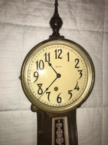 Reloj de pared Ingraham Banjo vintage años 20  Foto 3 de 4