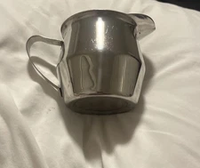 Ace 18-8 Stainless Steel Cream Or Milk Pitcher 3.25" Tall EUC made in Japan h1
