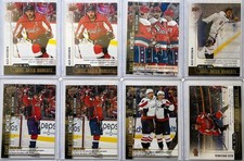 8x ALEX OVECHKIN UD Game Dated Moments 2018-19 Hockey Card NHL