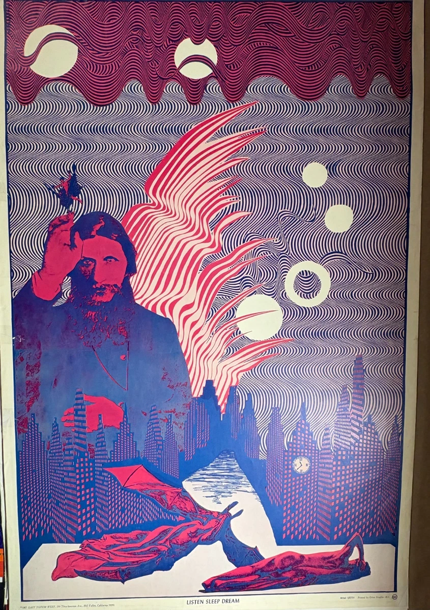 Psychedelic Original Art Posters for sale | eBay