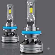 Fahren H11 H8 H9 LED Headlight Bulbs 50000LM 6500K White 2-Pack /RT6-24910-H...