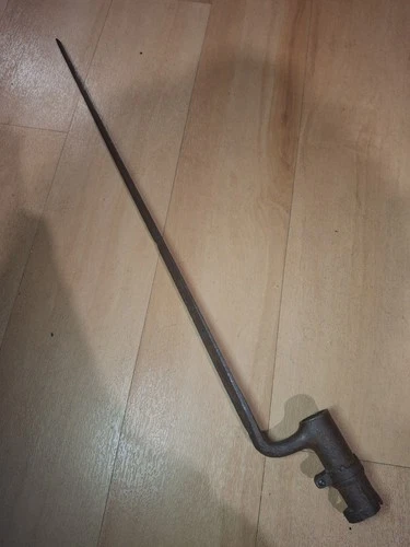 Unknown Musket Socket Bayonet In Relic Condition Probably Civil War Era